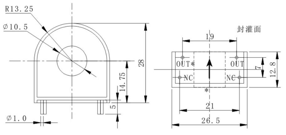 TR21180 Ultramicro current transformer